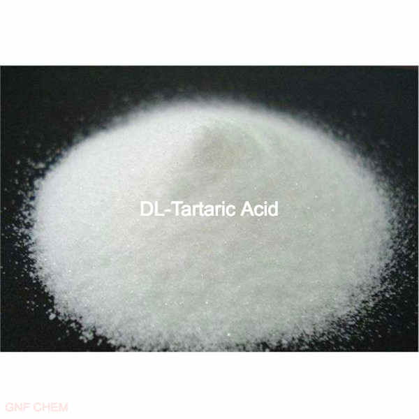 Food Additives Acidulants DL-Tartaric Acid White Granule  Powder CAS 133-37-9