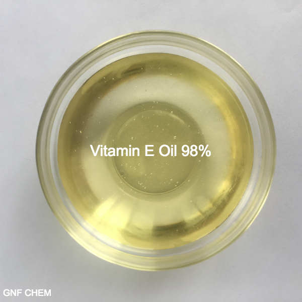 High Dietary Fiber Food Additives Grade Vitamin E Oil 98% CAS 7695-91-2