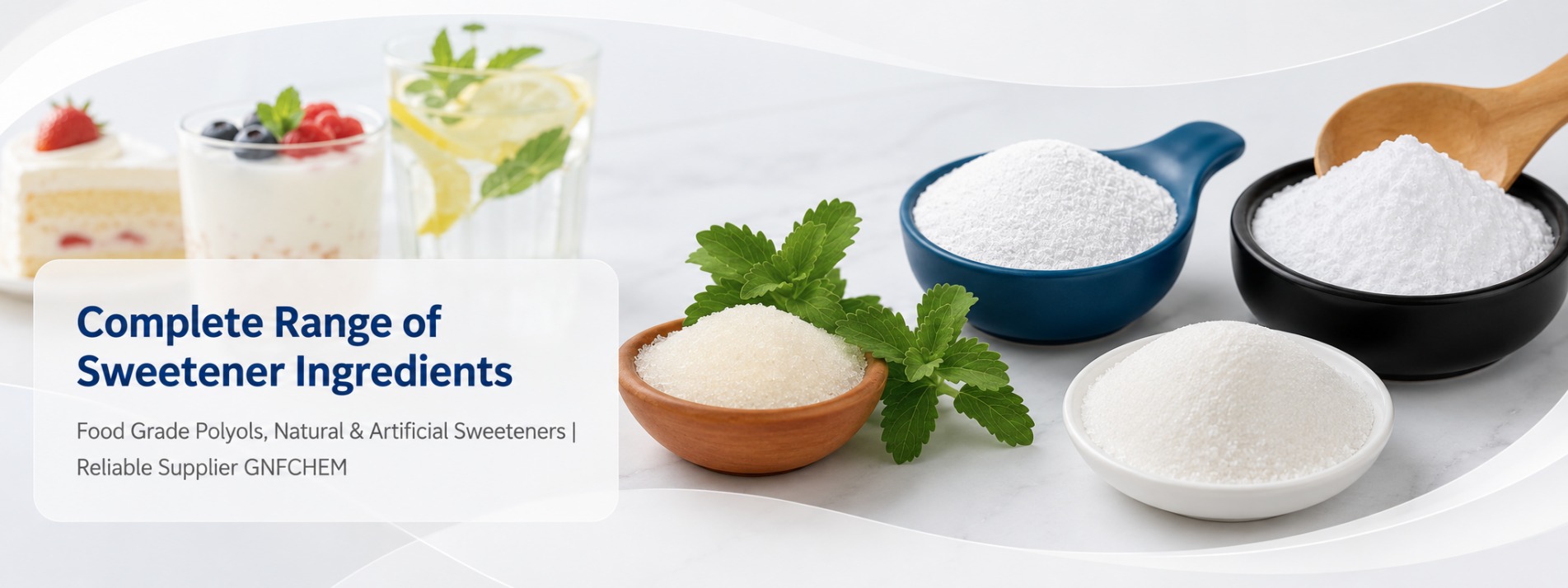 Complete Range of Sweetener Ingredients